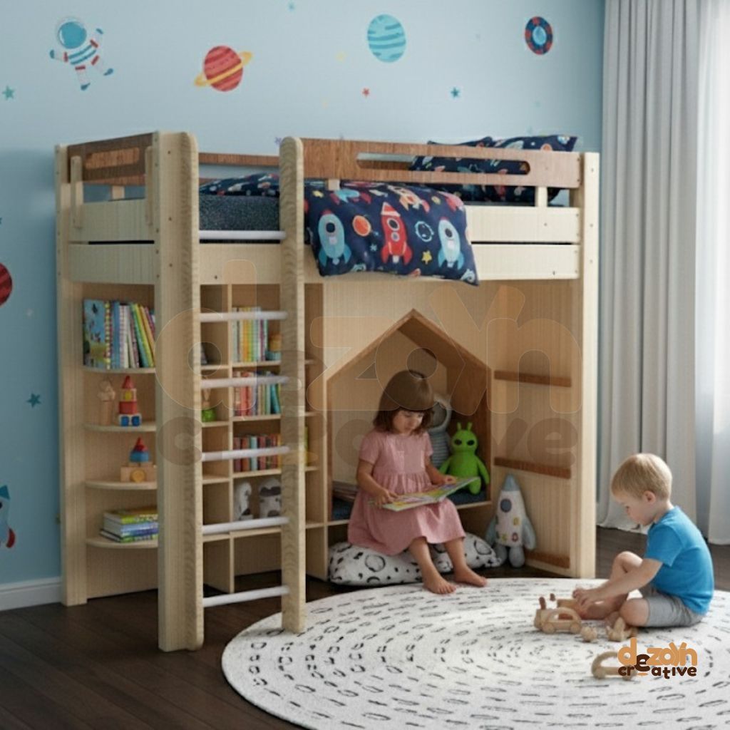 Cubby Loft Bed